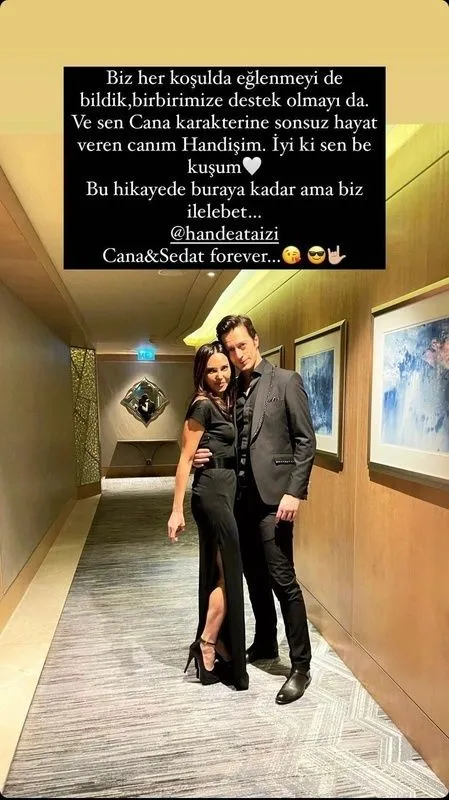 Hande Ataizi Camdaki Kız'a veda etti